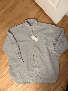NWT Beams boy Blue Stripe Button-Down Shirt